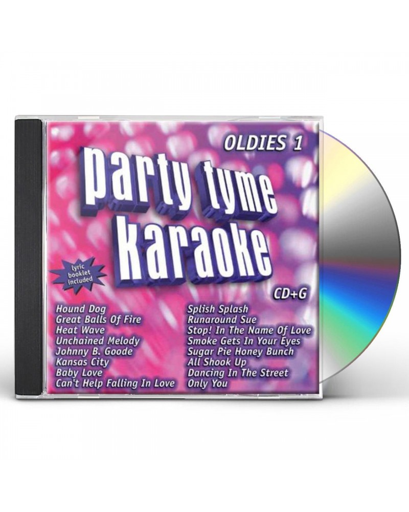 Party Tyme Karaoke Oldies 1 (16-song CD+G) CD $12.24 CD