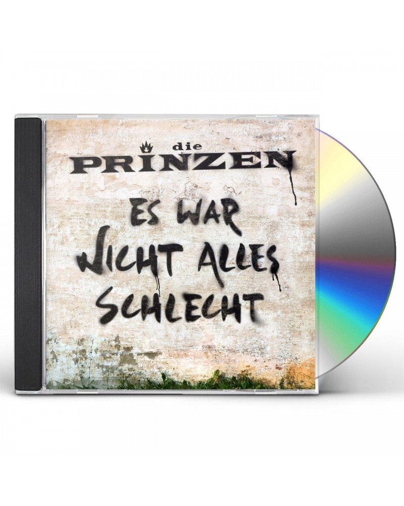 Die Prinzen ES WAR NICHT ALLES SCHLECHT CD $9.00 CD