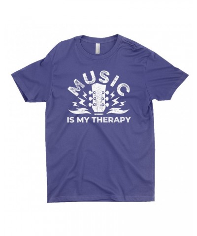 Music Life T-Shirt | Music Is My Therapy Shirt $8.54 Shirts