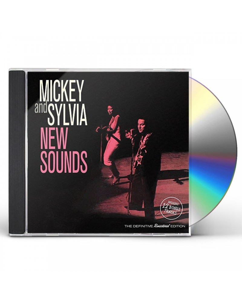 Mickey & Sylvia NEW SOUNDS + 12 BONUS TRACKS CD $13.19 CD