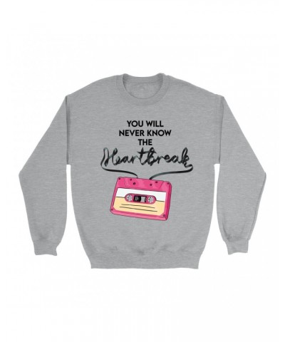 Music Life Sweatshirt | Cassette Heartbreak Sweatshirt $6.47 Sweatshirts