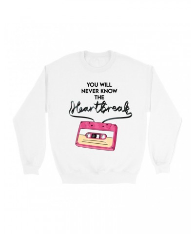 Music Life Sweatshirt | Cassette Heartbreak Sweatshirt $6.47 Sweatshirts