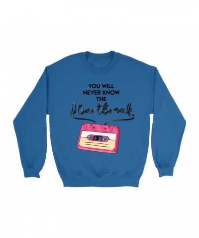 Music Life Sweatshirt | Cassette Heartbreak Sweatshirt $6.47 Sweatshirts