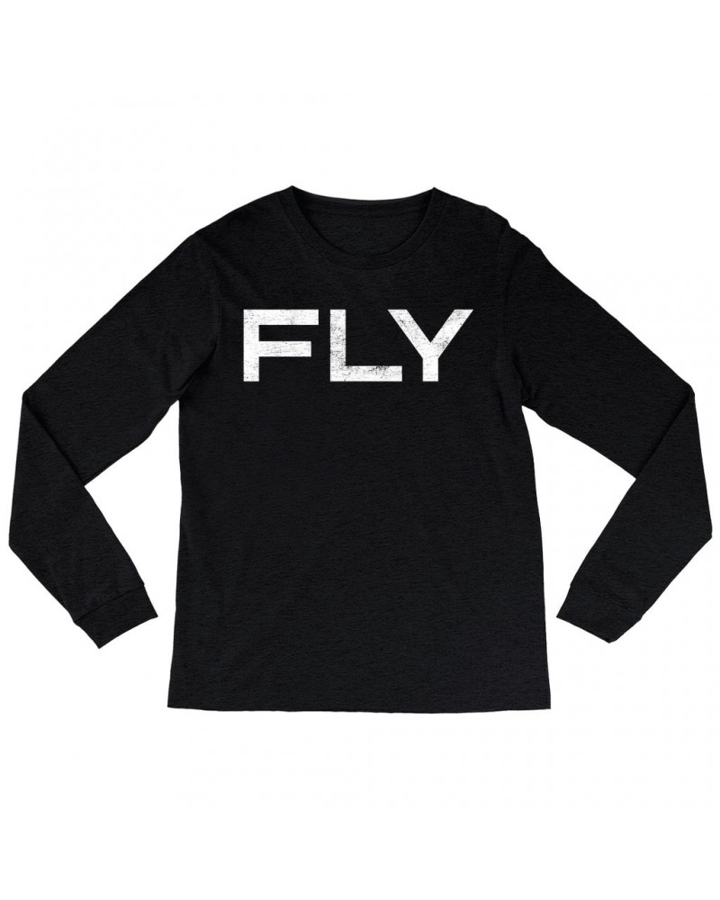 John Lennon Long Sleeve Shirt | Fly Distressed Design Worn By Shirt $8.81 Shirts