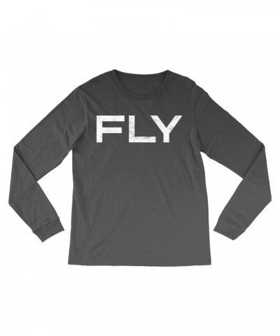 John Lennon Long Sleeve Shirt | Fly Distressed Design Worn By Shirt $8.81 Shirts