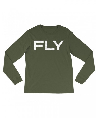 John Lennon Long Sleeve Shirt | Fly Distressed Design Worn By Shirt $8.81 Shirts