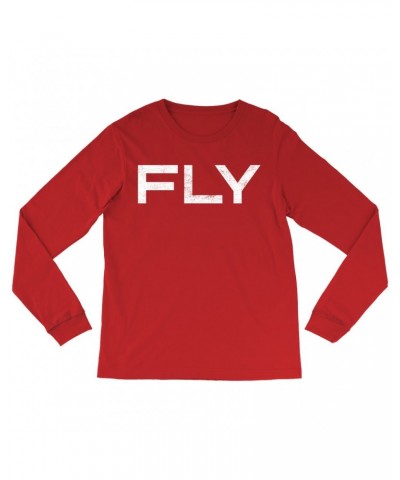 John Lennon Long Sleeve Shirt | Fly Distressed Design Worn By Shirt $8.81 Shirts