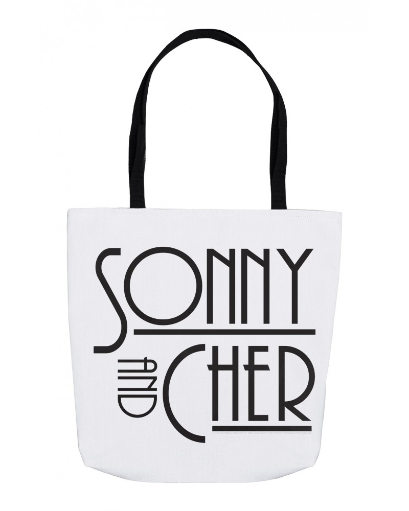 Sonny & Cher Tote Bag | Mod TV Show Logo Bag $12.99 Bags