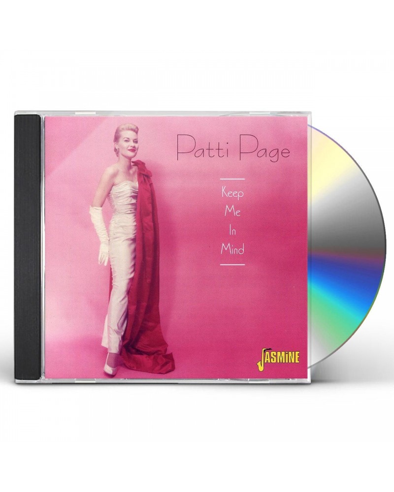 Patti Page KEEP ME IN MIND CD $15.97 CD