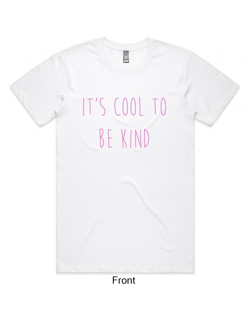 Delta Goodrem It's Cool To Be Kind Delta Goodrem Foundation White Tee $10.07 Shirts