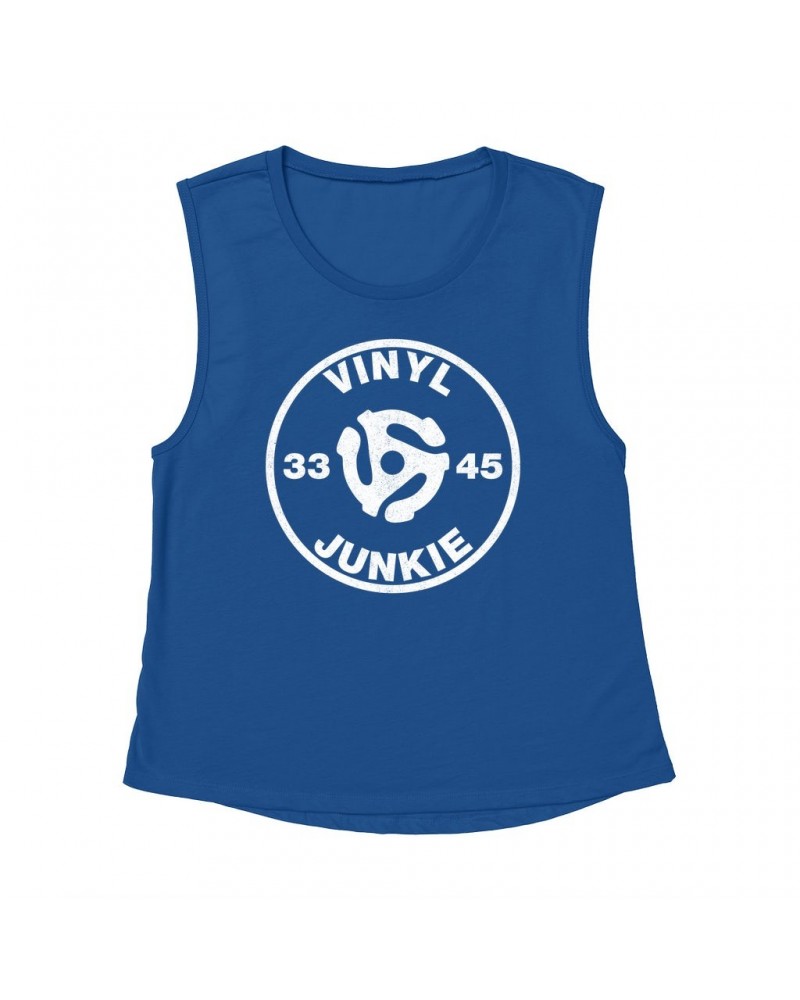 Music Life Muscle Tank | Vinyl Junkie Tank Top $6.43 Shirts