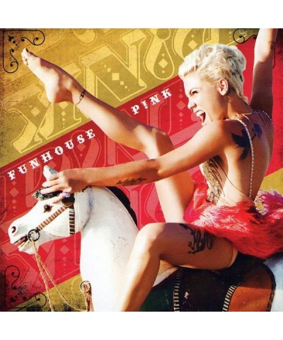 P!nk Funhouse (Yellow Vinyl)(Dl Code) Vinyl Record $6.51 Vinyl