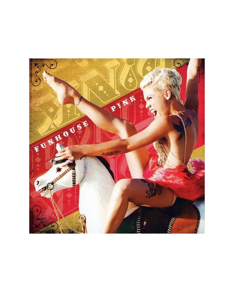 P!nk Funhouse (Yellow Vinyl)(Dl Code) Vinyl Record $6.51 Vinyl