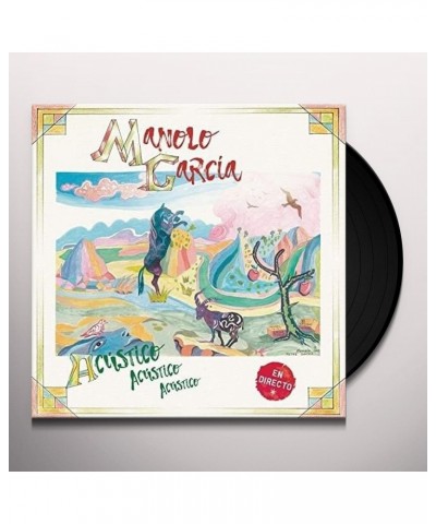 Manolo Garcia ACUSTICO ACUSTICO ACUSTICO (EN DIRECTO) Vinyl Record $1.55 Vinyl