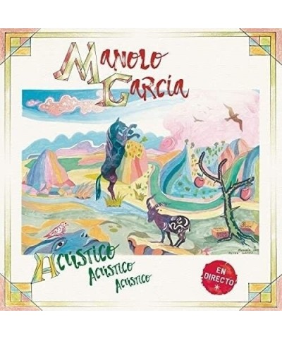 Manolo Garcia ACUSTICO ACUSTICO ACUSTICO (EN DIRECTO) Vinyl Record $1.55 Vinyl