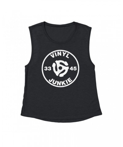 Music Life Muscle Tank | Vinyl Junkie Tank Top $6.43 Shirts