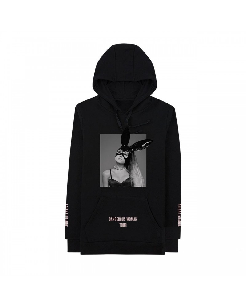 Ariana Grande Dangerous Woman Tour Bunny Black Hoodie $9.89 Sweatshirts