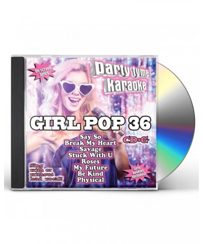 Party Tyme Karaoke Girl Pop 36 (8+8-song CD+G) CD $20.25 CD