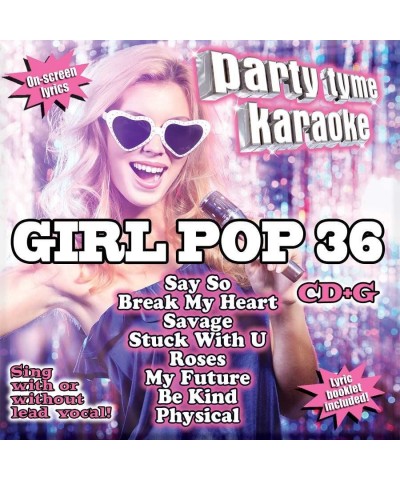 Party Tyme Karaoke Girl Pop 36 (8+8-song CD+G) CD $20.25 CD