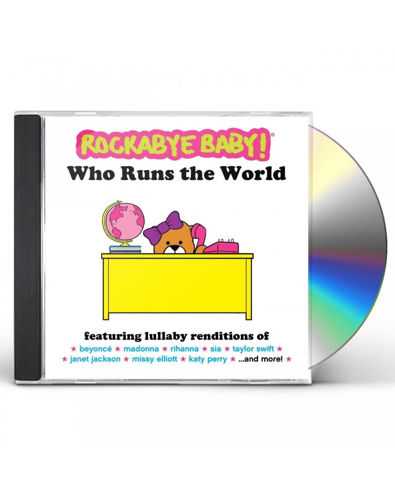 Rockabye Baby! WHO RUNS THE WORLD CD $9.84 CD