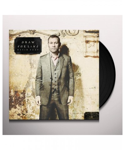 David Gray Draw The Line Vinyl Record $7.40 Vinyl