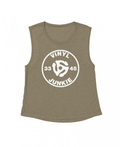 Music Life Muscle Tank | Vinyl Junkie Tank Top $6.43 Shirts