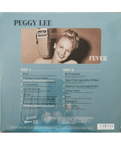 Peggy Lee Fever - LP (Vinyl) $7.26 Vinyl