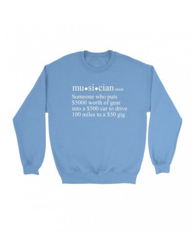 Music Life Colorful Sweatshirt | Musician Definition Sweatshirt $5.54 Sweatshirts