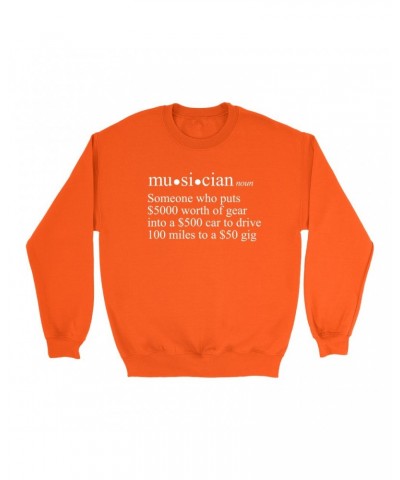 Music Life Colorful Sweatshirt | Musician Definition Sweatshirt $5.54 Sweatshirts