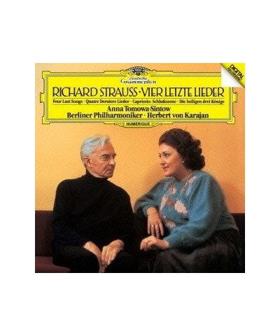 Herbert von Karajan R. STRAUSS: VIER LETZTE LIEDER. ETC. CD $14.40 CD