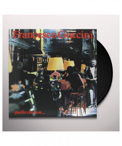 Francesco Guccini QUELLO CHE NON Vinyl Record $7.02 Vinyl