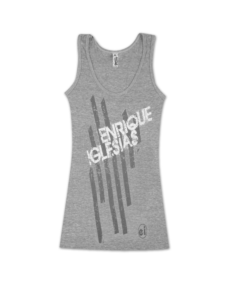 Enrique Iglesias Womens Stripe Tank Top $7.59 Shirts