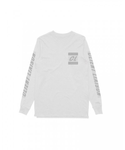 Client Liaison Speed 1.0 Silver / White Longsleeve T-shirt / LIMITED EDITION $6.45 Shirts