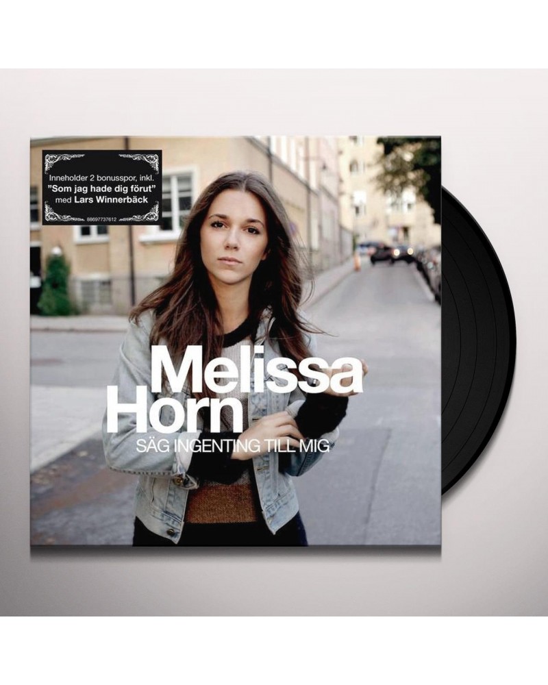 Melissa Horn SAG INGENTING TILL MIG Vinyl Record $4.33 Vinyl