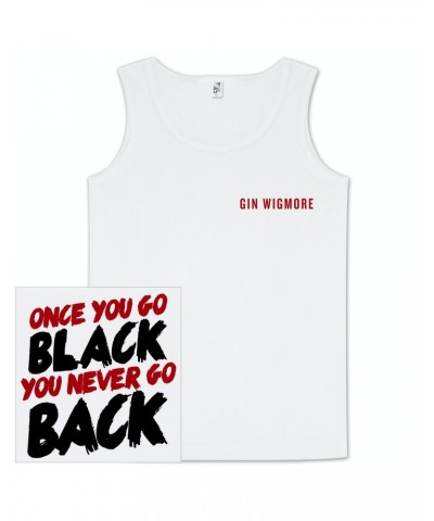 Gin Wigmore Once You Go Black You Never Go Back Tank $11.27 Shirts