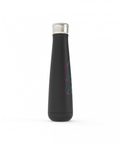 Music Life Water Bottle | Spectrum Guitar Shapes Water Bottle $3.52 Drinkware