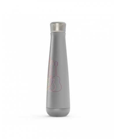 Music Life Water Bottle | Spectrum Guitar Shapes Water Bottle $3.52 Drinkware