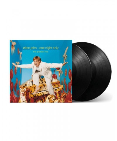 Elton John ONE NIGHT ONLY: GREATEST HITS (2LP) Vinyl Record $12.20 Vinyl