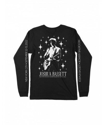 Joshua Bassett NYC Tour Long Sleeve - Black $9.88 Shirts