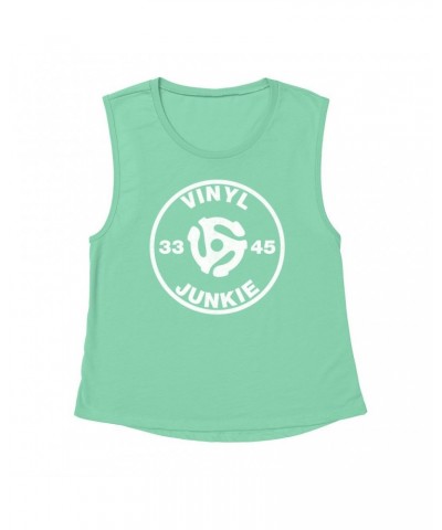 Music Life Muscle Tank | Vinyl Junkie Tank Top $6.43 Shirts