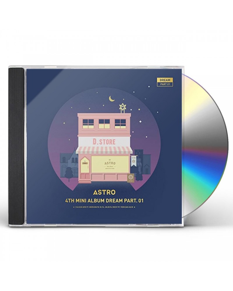 ASTRO DREAM PART.01 - NIGHT VERSION CD $6.91 CD