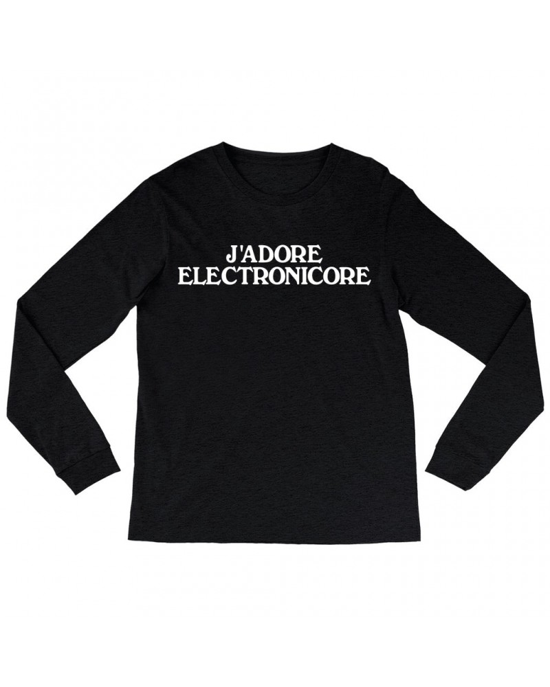 Music Life Long Sleeve Shirt | J'Adore Electronicore Shirt $5.85 Shirts