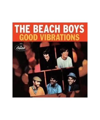 The Beach Boys GOOD VIBRATIONS (ORANGE/YELLOW SWIRL-MARBLE VINYL) Vinyl Record $5.61 Vinyl