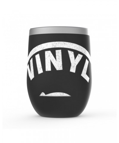 Music Life Wine Tumbler | Vinyl Junkie Stemless Wine Tumbler $17.20 Drinkware