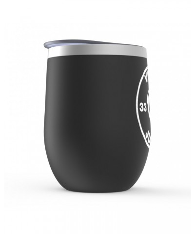 Music Life Wine Tumbler | Vinyl Junkie Stemless Wine Tumbler $17.20 Drinkware