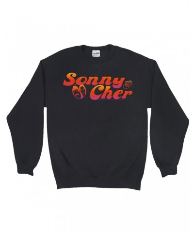 Sonny & Cher Sweatshirt | Comedy Hour TV Show Logo Sweatshirt $4.62 Sweatshirts