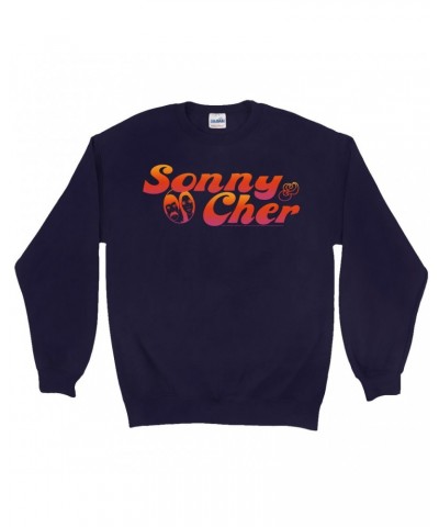 Sonny & Cher Sweatshirt | Comedy Hour TV Show Logo Sweatshirt $4.62 Sweatshirts