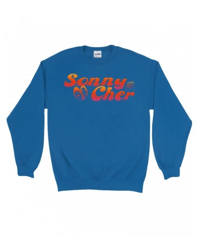 Sonny & Cher Sweatshirt | Comedy Hour TV Show Logo Sweatshirt $4.62 Sweatshirts