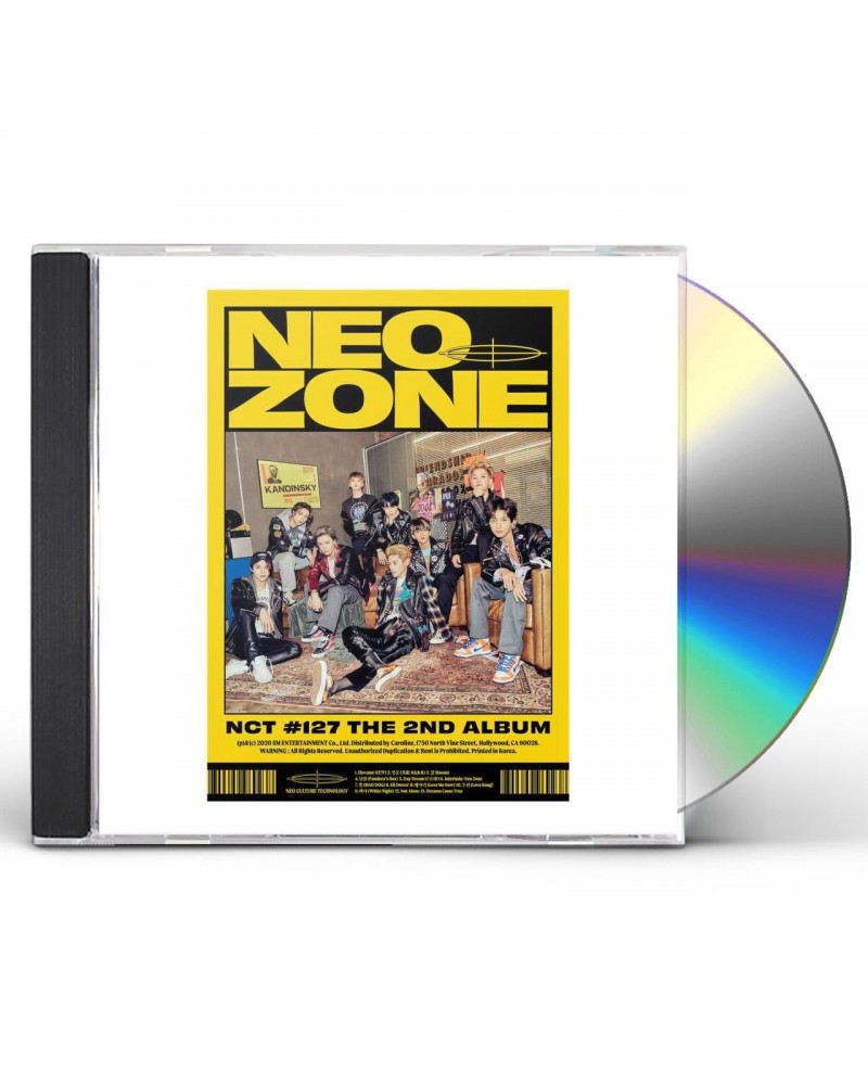 NCT 127 The 2nd Album 'NCT 127 Neo Zone' (N Ver.) CD $9.22 CD