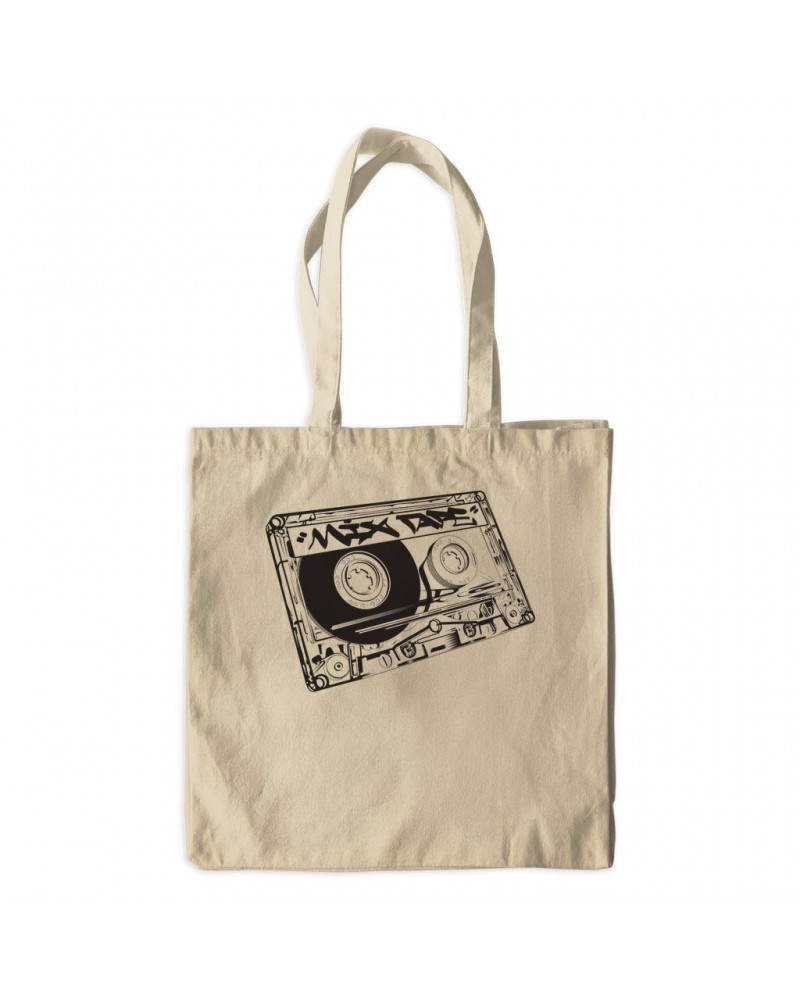 Music Life Canvas Tote Bag | Mix Tape Canvas Tote $12.73 Bags